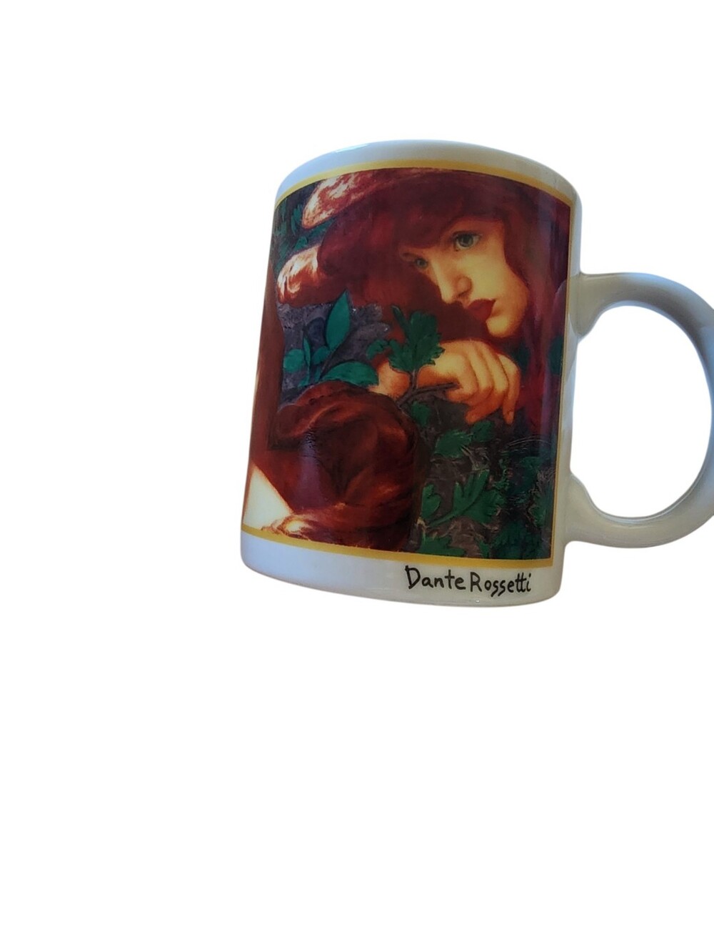 Cafe Arts Dante Gabriel Rossetti "La Ghirlandata" Henriksen Imports Mug Large